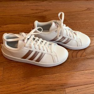 Adidas Cloudfoam Advantage sneaker, rose gold